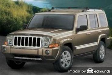 Insurance quote for Jeep Commander in Milwaukee