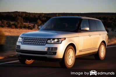 Insurance rates Land Rover Range Rover in Milwaukee
