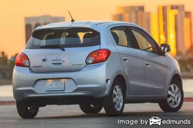 Insurance quote for Mitsubishi Mirage in Milwaukee