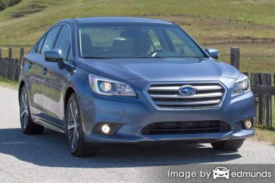 Insurance quote for Subaru Legacy in Milwaukee