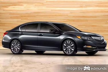 Insurance rates Acura RLX in Milwaukee