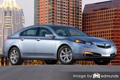 Insurance rates Acura TL in Milwaukee