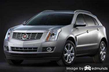 Insurance rates Cadillac SRX in Milwaukee