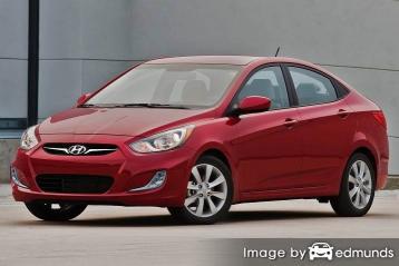 Insurance rates Hyundai Accent in Milwaukee