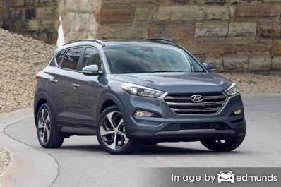 Insurance quote for Hyundai Tucson in Milwaukee