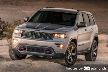 Insurance rates Jeep Grand Cherokee in Milwaukee