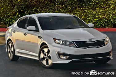 Insurance rates Kia Optima Hybrid in Milwaukee