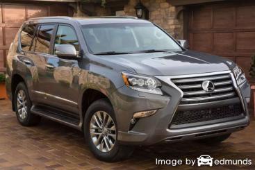 Insurance rates Lexus GX 460 in Milwaukee