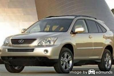 Insurance rates Lexus RX 400h in Milwaukee