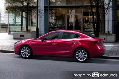Insurance rates Mazda 3 in Milwaukee