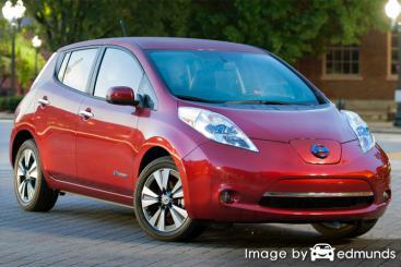 Insurance rates Nissan Leaf in Milwaukee