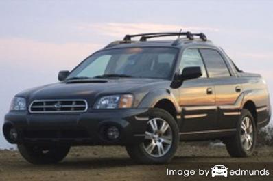 Insurance rates Subaru Baja in Milwaukee