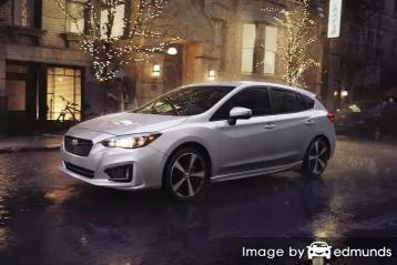 Insurance quote for Subaru Impreza in Milwaukee