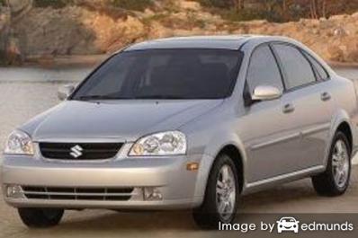 Insurance rates Suzuki Forenza in Milwaukee